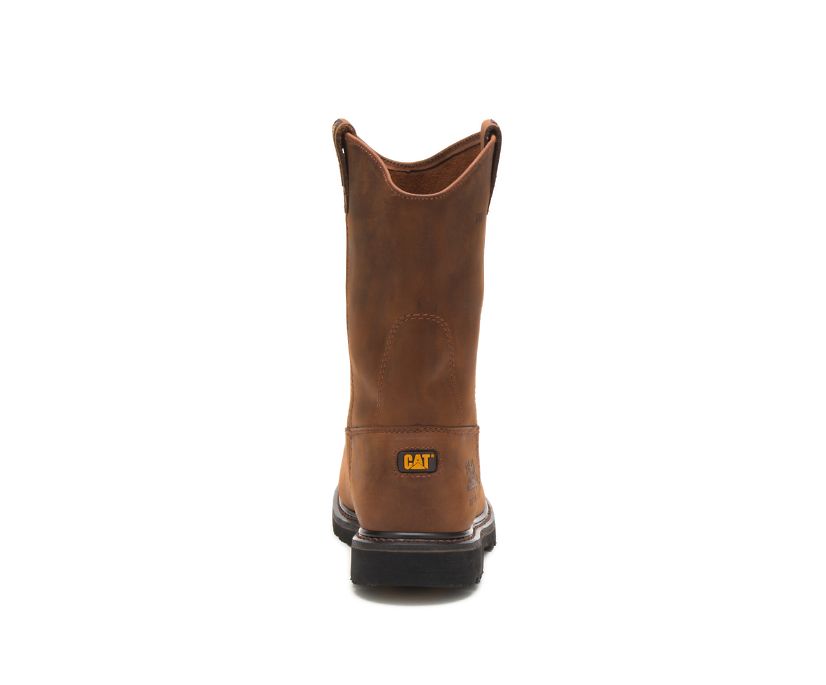 Botas De Seguranca Caterpillar Barato Caterpillar Edgework Steel Toe Marrom Botas Caterpillar Masculino